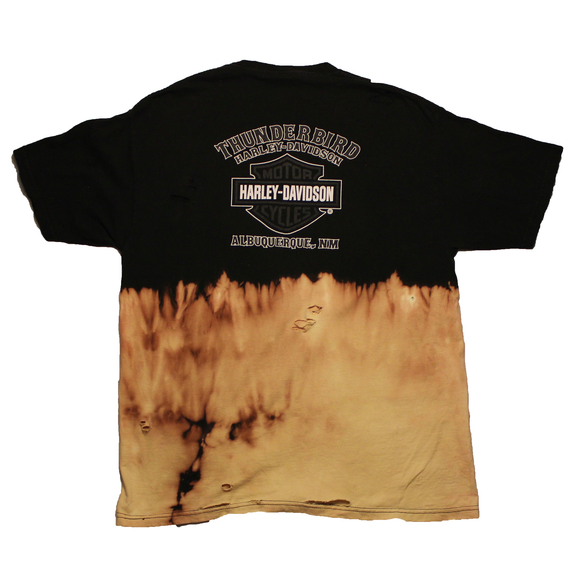 Distressed Harley Davidson Tee - Large