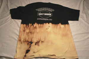 Distressed Harley Davidson Tee - Large