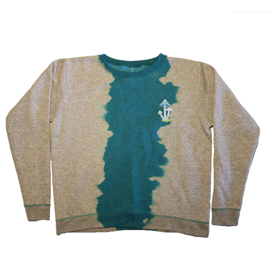 Blue Mushroom Sweatshirt - Small