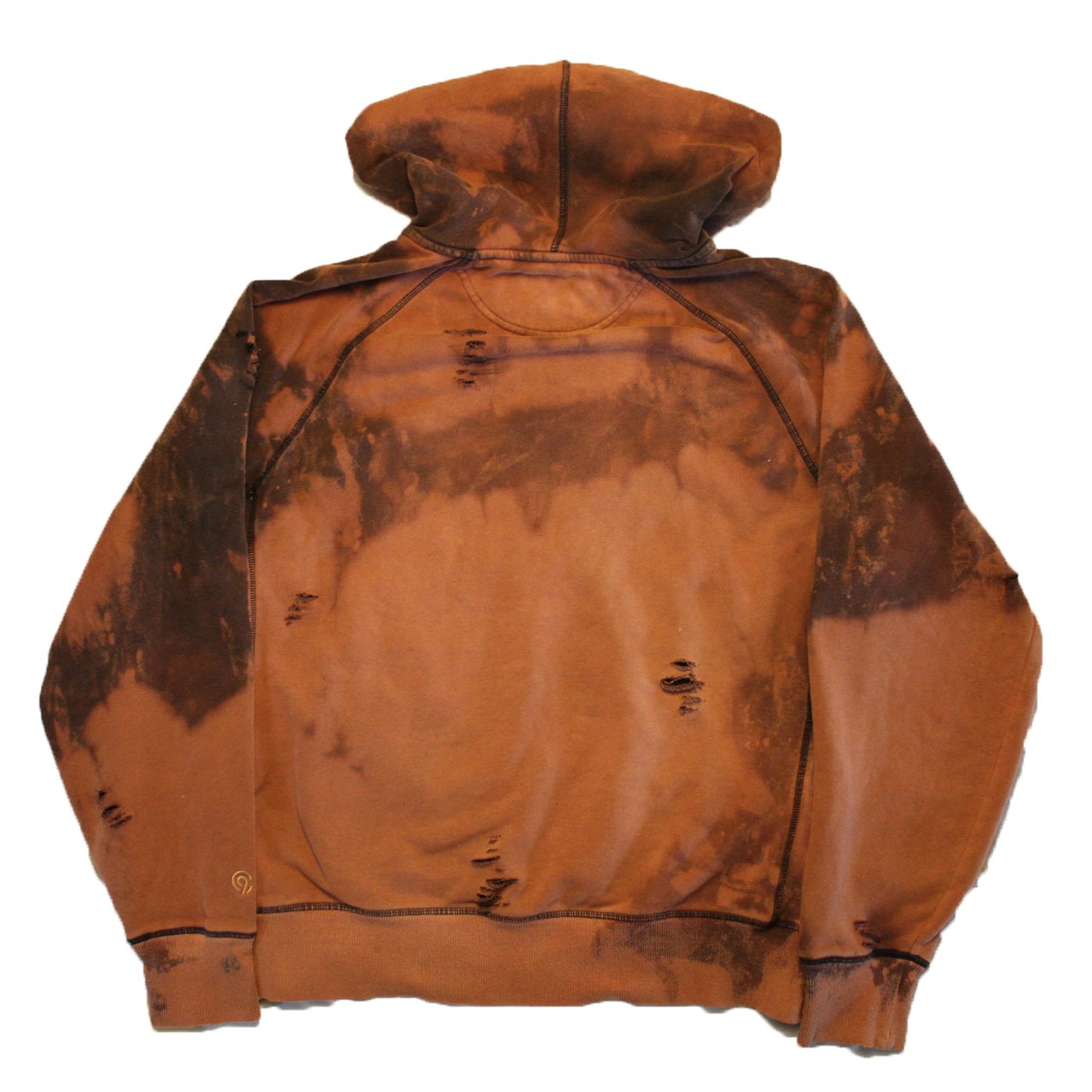 Spiderwed Distressed Hoodie - Medium