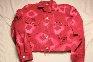 Pink Guess Jacket - Medium