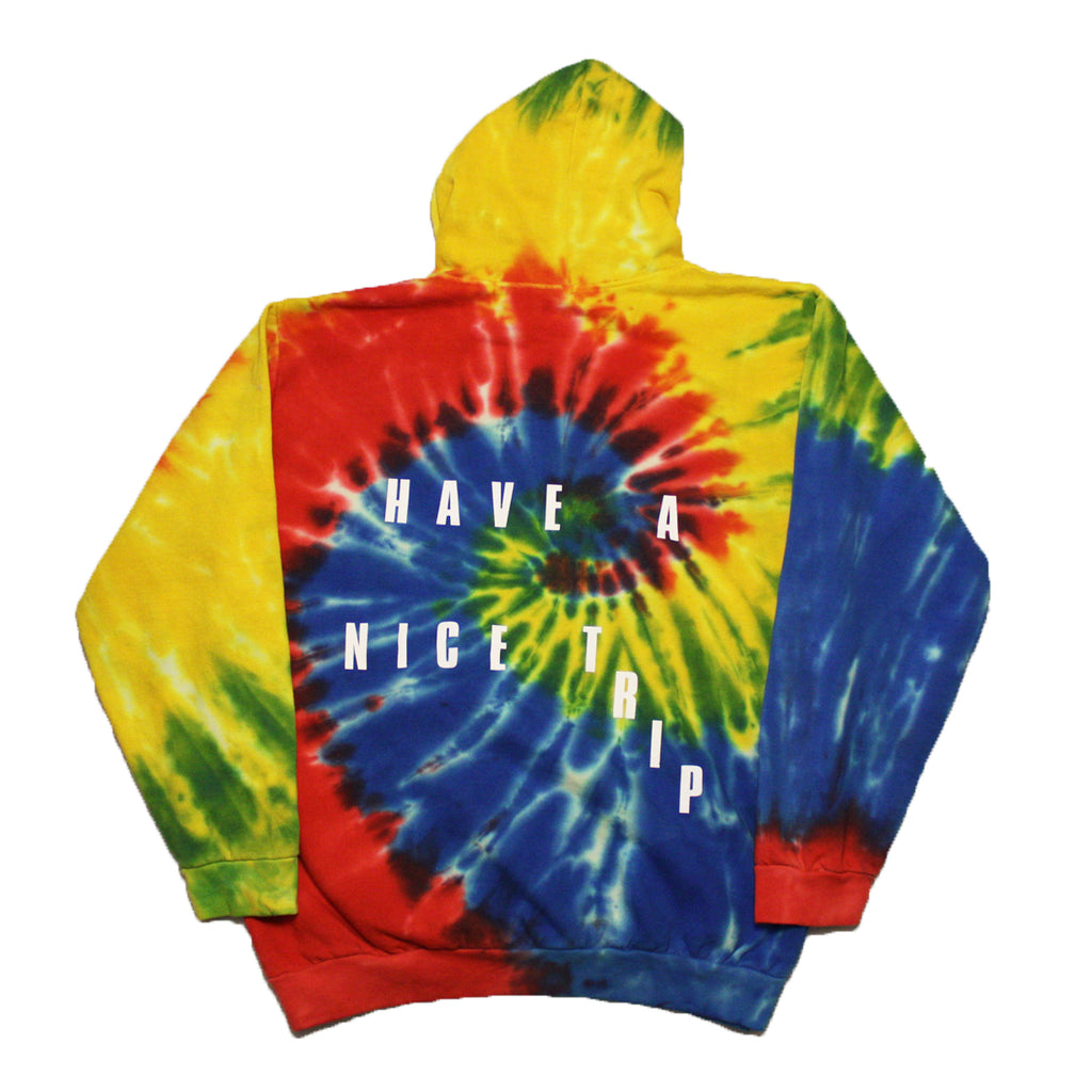 Have A Nice Trip Tie Dye Hoodie - XXL