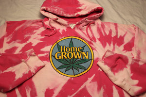 Home Grown Pot Leaf Hoodie - XXL