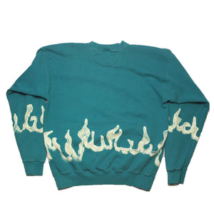 White Flames Sweatshirt - Medium