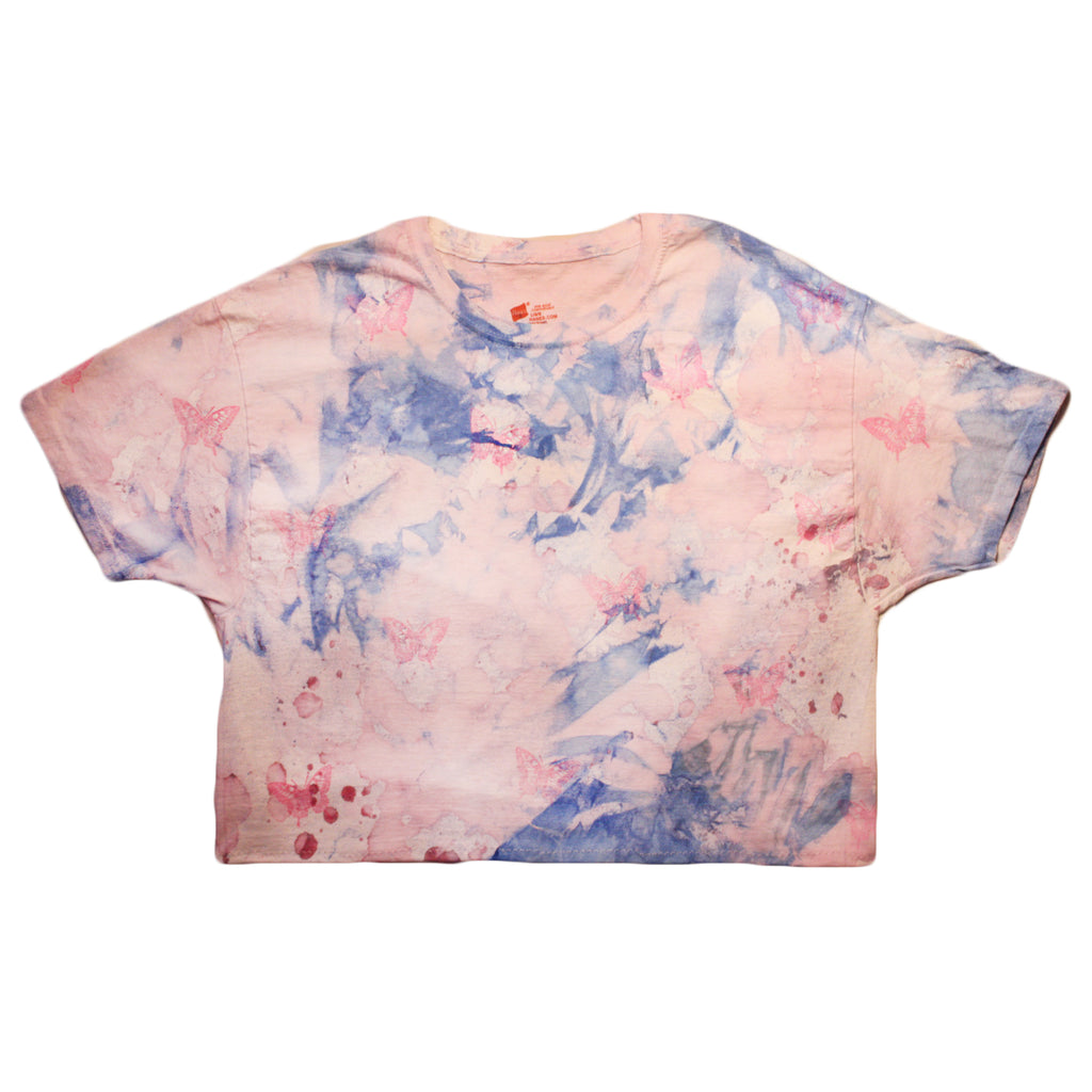 Butterfly Crop Tee - Medium