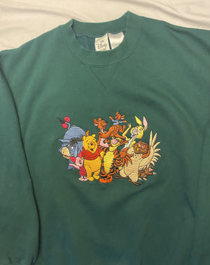 Vintage Winnie The Pooh Sweatshirt - XL