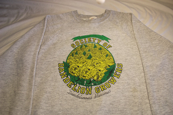 Vintage Dandelion Growers Sweatshirt - Large