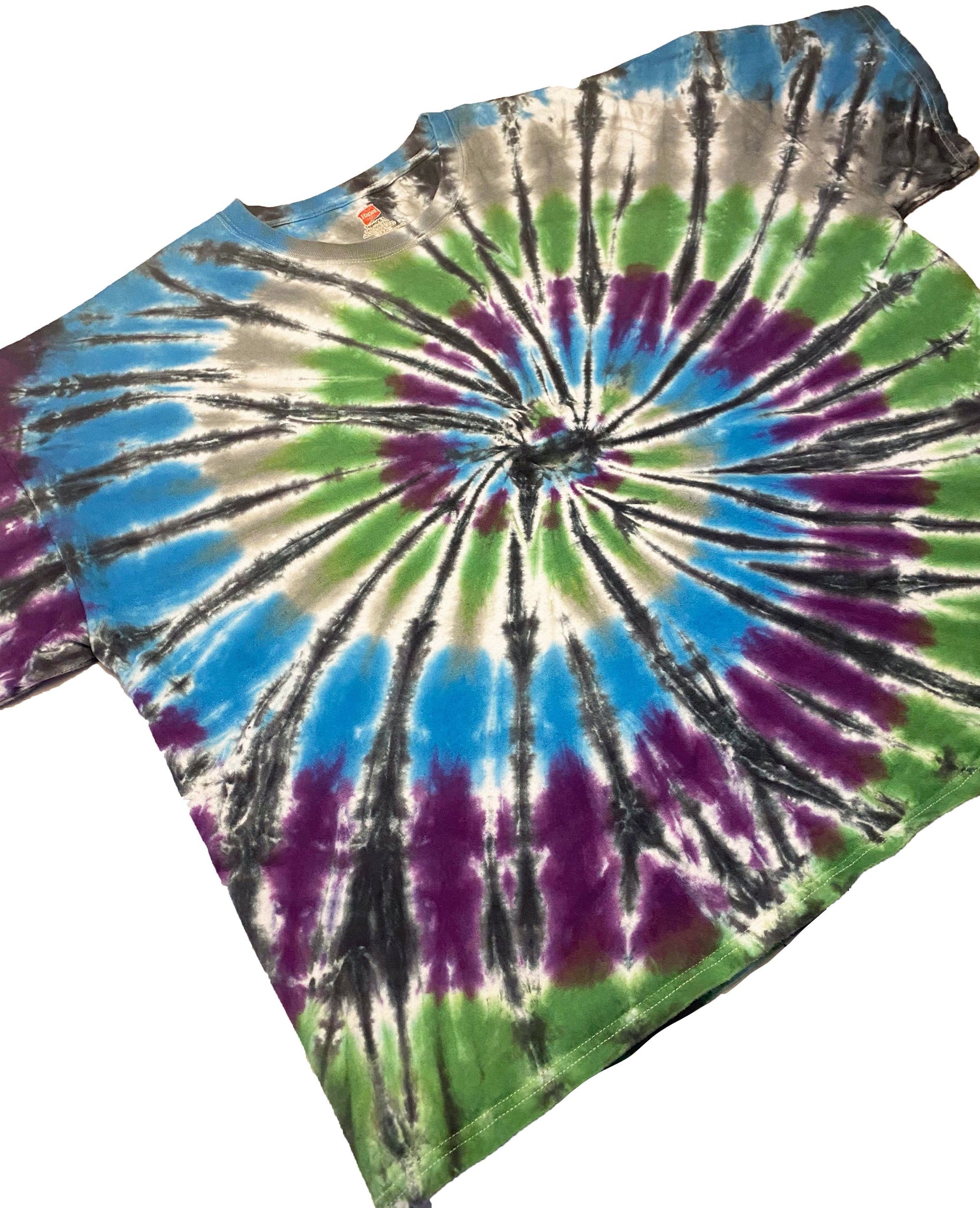 Black Hole Tie Dye T-Shirt - 3XL