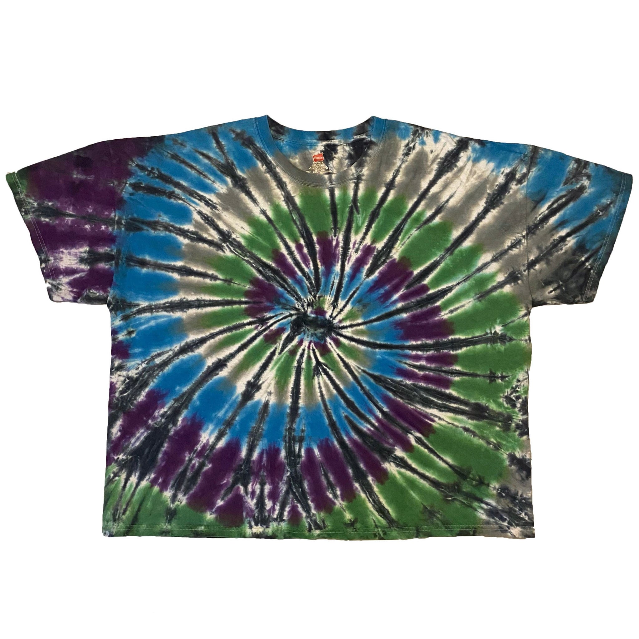 Black Hole Tie Dye T-Shirt - 3XL