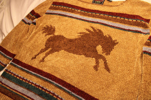 Vintage Horse Sweater - Large